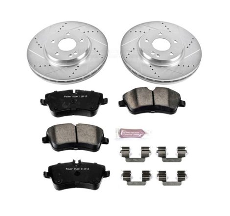 Power Stop 06-08 Mercedes-Benz SLK280 Front Z23 Evolution Sport Brake Kit