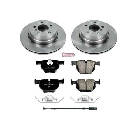 Power Stop 16-18 BMW X5 Rear Autospecialty Brake Kit