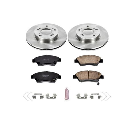 Power Stop 06-11 Honda Civic Front Autospecialty Brake Kit