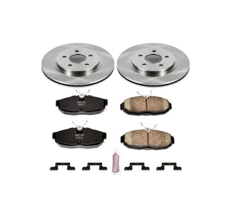 Power Stop 05-11 Ford Mustang Rear Autospecialty Brake Kit