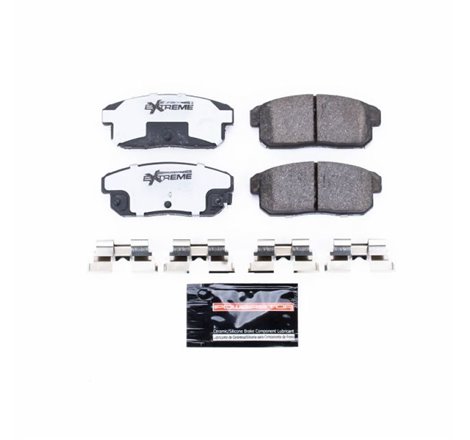 Power Stop 01-02 Infiniti G20 Rear Z26 Extreme Street Brake Pads w/Hardware