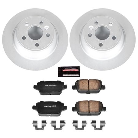 Power Stop 07-11 Volvo S80 Rear Z23 Evolution Sport Coated Brake Kit