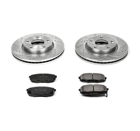 Power Stop 09-12 Hyundai Elantra Front Z23 Evolution Sport Brake Kit