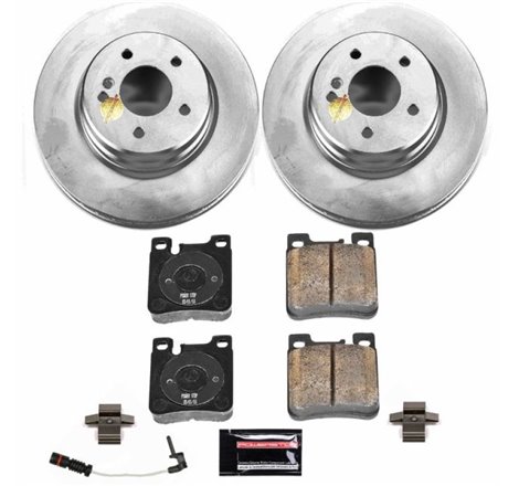 Power Stop 99-02 Mercedes-Benz E55 AMG Rear Z23 Evolution Sport Coated Brake Kit