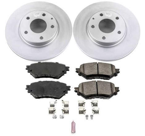 Power Stop 14-16 Mazda 3 Front Z17 Evolution Geomet Coated Brake Kit