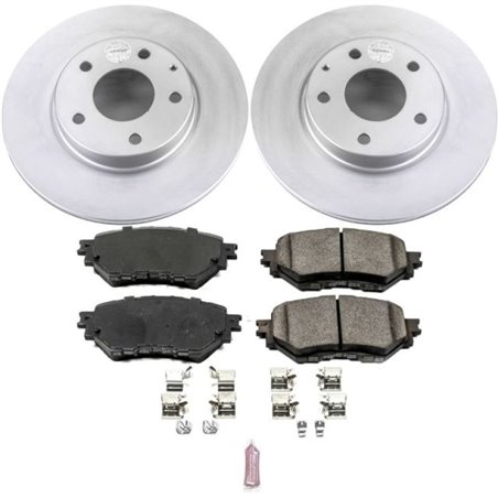 Power Stop 14-16 Mazda 3 Front Z17 Evolution Geomet Coated Brake Kit