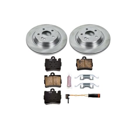 Power Stop 00-02 Mercedes-Benz S430 Rear Autospecialty Brake Kit