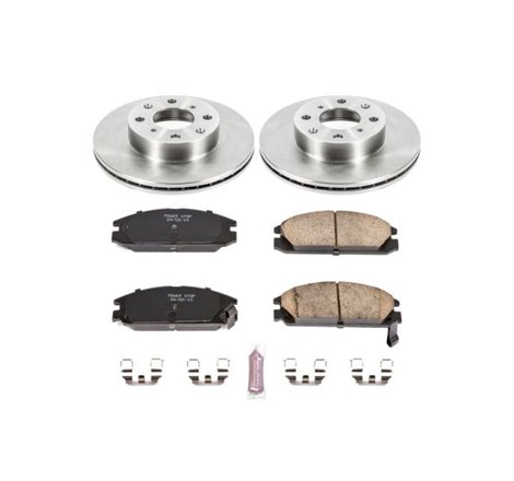 Power Stop 88-89 Honda Accord Front Autospecialty Brake Kit