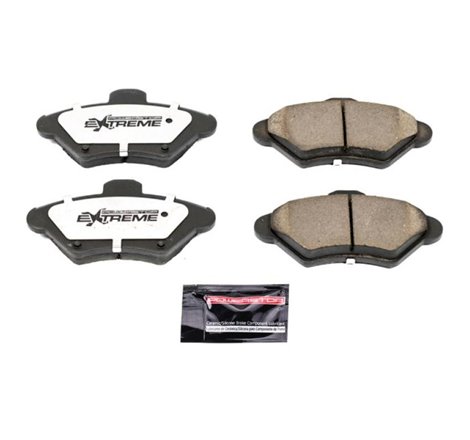 Power Stop 94-98 Ford Mustang Front Z26 Extreme Street Brake Pads w/Hardware