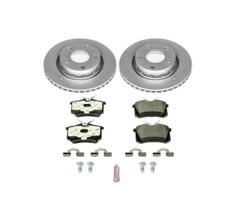 Power Stop 00-04 Audi A6 Quattro Rear Euro-Stop Brake Kit