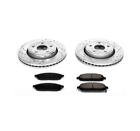 Power Stop 06-10 Jeep Commander Front Z23 Evolution Sport Brake Kit