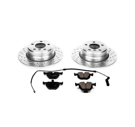 Power Stop 00-06 BMW X5 Rear Z23 Evolution Sport Brake Kit