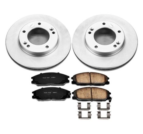 Power Stop 03-06 Kia Sorento Front Z17 Evolution Geomet Coated Brake Kit