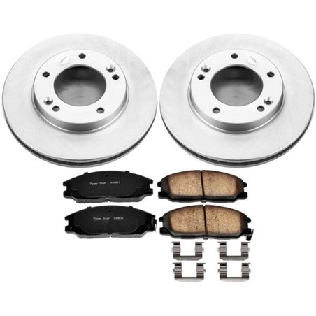 Power Stop 03-06 Kia Sorento Front Z17 Evolution Geomet Coated Brake Kit