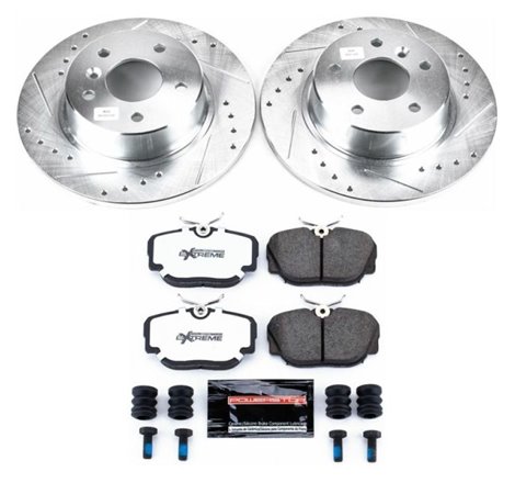 Power Stop 99-04 Land Rover Discovery Rear Z26 Street Warrior Brake Kit