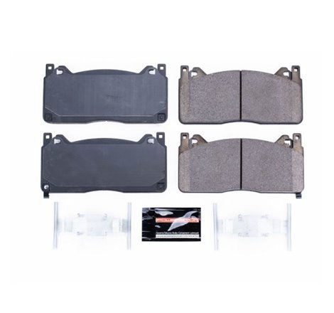 Power Stop 16-19 Ford Mustang Front Z23 Evolution Sport Brake Pads w/Hardware