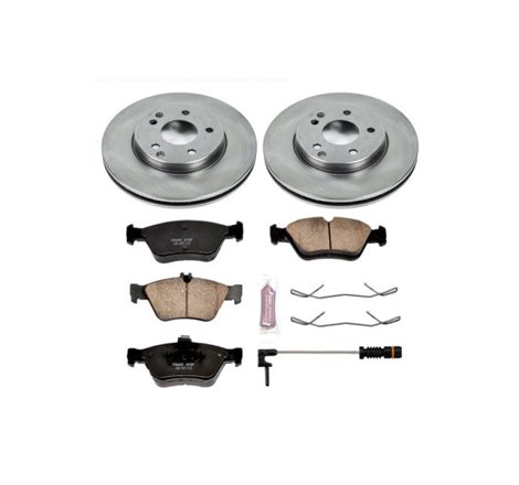 Power Stop 99-00 Mercedes-Benz C230 Front Autospecialty Brake Kit