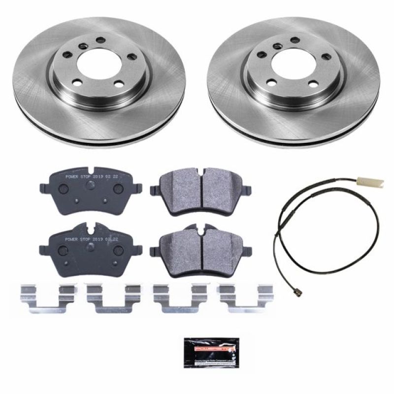 Power Stop 11-16 Mini Cooper Countryman Front Track Day SPEC Brake Kit