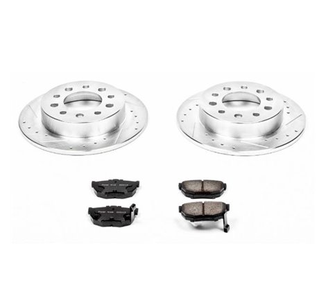 Power Stop 03-08 Hyundai Tiburon Rear Z23 Evolution Sport Brake Kit