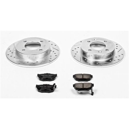 Power Stop 97-06 Hyundai Elantra Rear Z23 Evolution Sport Brake Kit