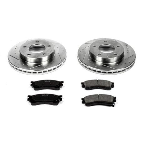 Power Stop 01-03 Mazda Protege Front Z23 Evolution Sport Brake Kit