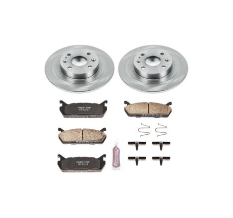 Power Stop 91-96 Ford Escort Rear Autospecialty Brake Kit