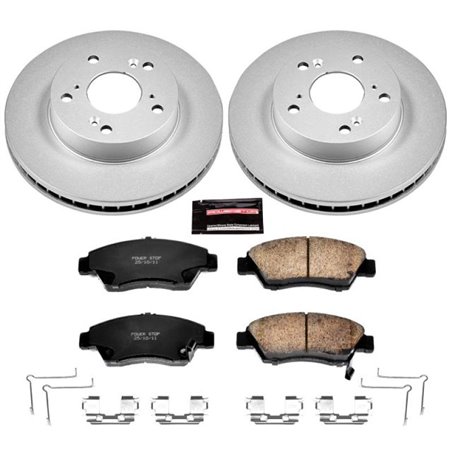 Power Stop 13-15 Acura ILX Front Z17 Evolution Geomet Coated Brake Kit