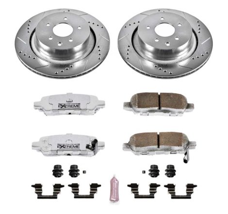 Power Stop 07-08 Infiniti G35 Rear Z26 Street Warrior Brake Kit