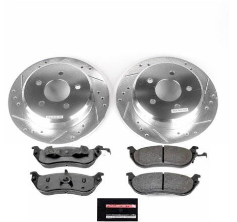 Power Stop 96-02 Ford Crown Victoria Rear Z36 Truck & Tow Brake Kit