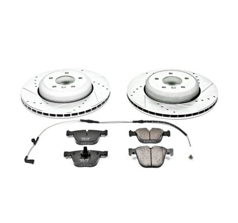 Power Stop 08-10 BMW 535i Rear Z23 Evolution Sport Brake Kit