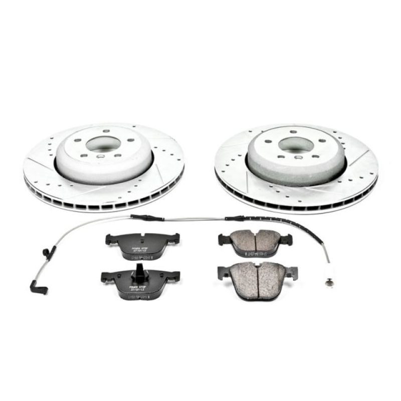 Power Stop 08-10 BMW 535i Rear Z23 Evolution Sport Brake Kit