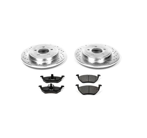 Power Stop 05-08 Ford Escape Rear Z23 Evolution Sport Brake Kit