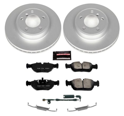 Power Stop 2000 BMW 323i Front Z23 Evolution Sport Coated Brake Kit