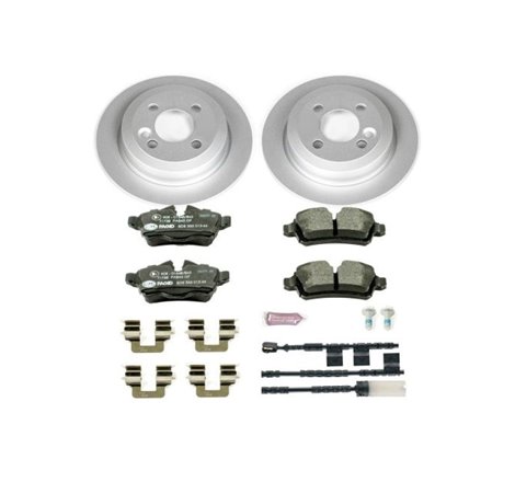 Power Stop 11-16 Mini Cooper Rear Euro-Stop Brake Kit