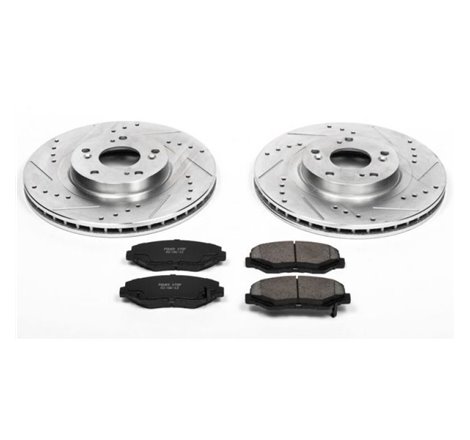 Power Stop 13-15 Acura ILX Front Z23 Evolution Sport Brake Kit