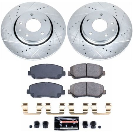 Power Stop 16-18 Mazda CX-5 Front Z23 Evolution Sport Brake Kit