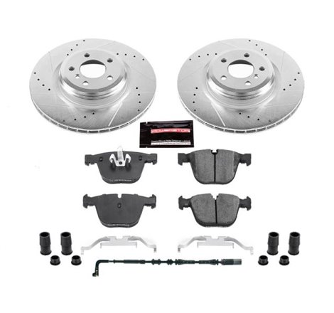 Power Stop 09-10 BMW 750i Rear Z23 Evolution Sport Brake Kit