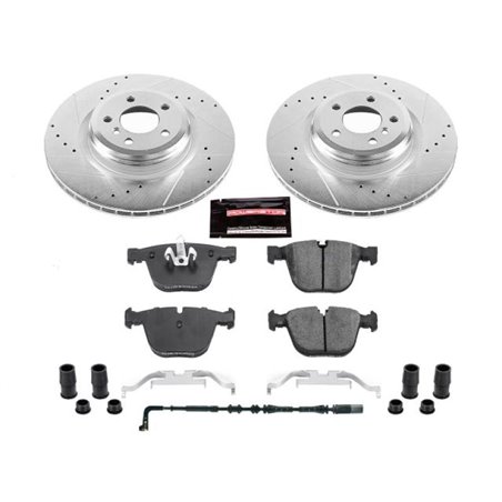 Power Stop 09-10 BMW 750i Rear Z23 Evolution Sport Brake Kit