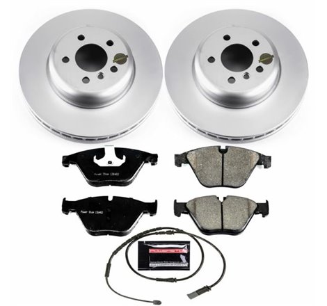 Power Stop 14-16 BMW 535d Front Z23 Evolution Sport Coated Brake Kit