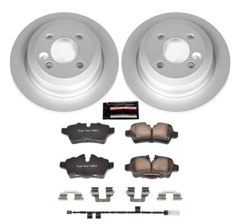 Power Stop 11-16 Mini Cooper Rear Z23 Evolution Sport Coated Brake Kit