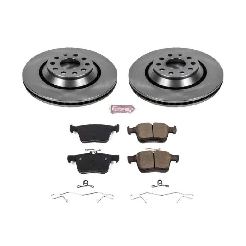 Power Stop 17-18 Audi RS3 Rear Autospecialty Brake Kit