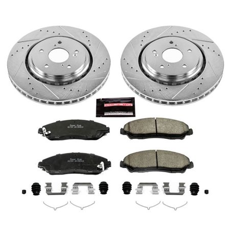 Power Stop 14-16 Acura MDX Front Z23 Evolution Sport Brake Kit