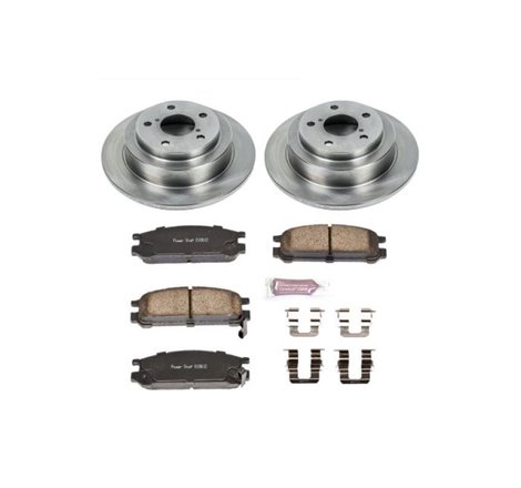 Power Stop 93-96 Subaru Impreza Rear Autospecialty Brake Kit