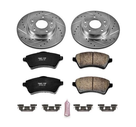 Power Stop 02-05 Land Rover Freelander Front Z23 Evolution Sport Brake Kit