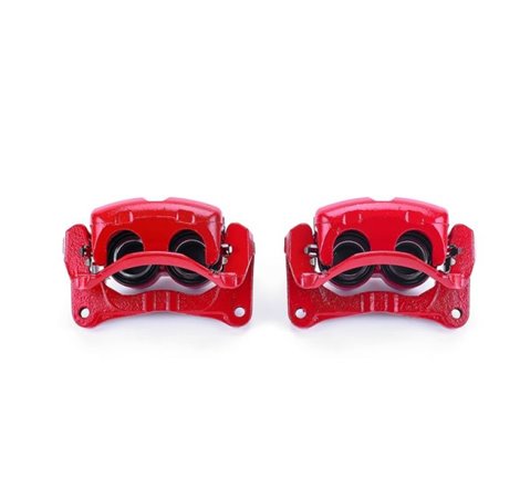 Power Stop 04-11 Mitsubishi Endeavor Front Red Calipers w/Brackets - Pair