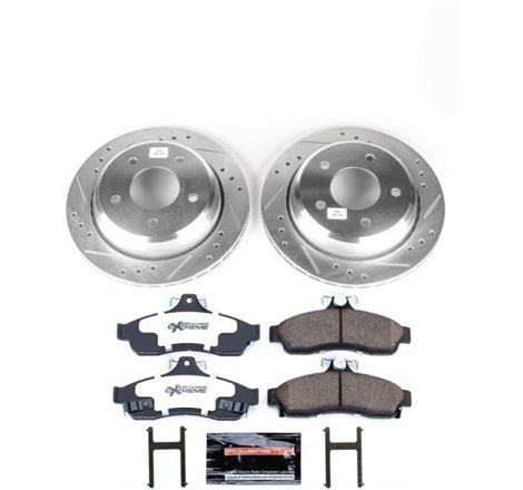 Power Stop 94-96 Chevrolet Caprice Rear Z26 Street Warrior Brake Kit