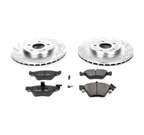 Power Stop 98-02 Mercedes-Benz CLK320 Front Z23 Evolution Sport Brake Kit