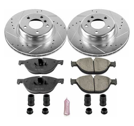 Power Stop 12-13 BMW 528i Front Z23 Evolution Sport Brake Kit