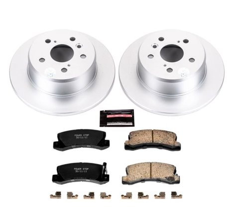 Power Stop 99-03 Lexus RX300 Rear Z17 Evolution Geomet Coated Brake Kit