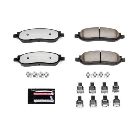 Power Stop 05-07 Ford F-250 Super Duty Rear Z36 Truck & Tow Brake Pads w/Hardware